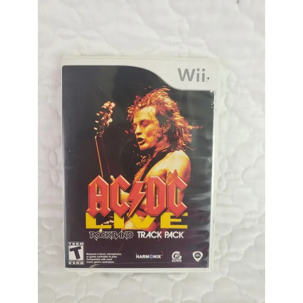 AC/DC Live: Rock Band Track Pack Nintendo Wii 2008